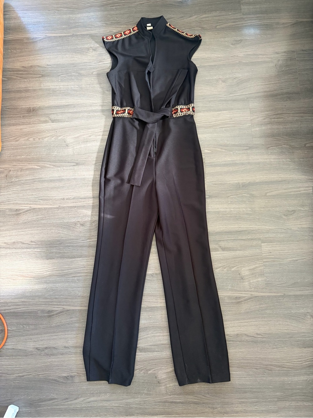 Vintage 1960’s Jumpsuit with embroidery detail